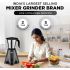 Preethi Tiara Mixer Grinder 500 Watt 3 Stainless Steel Jars Grey & Black 