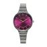 Titan Aura Quartz Analog Purple Dial Stainless Steel Strap Watch for Women-95245KM01/NT95245KM01