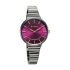 Titan Aura Quartz Analog Purple Dial Stainless Steel Strap Watch for Women-95245KM01/NT95245KM01