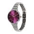 Titan Aura Quartz Analog Purple Dial Stainless Steel Strap Watch for Women-95245KM01/NT95245KM01