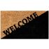 Onlymat Welcome Dual Theme Printed Anti-Slip Rectangular Doormat Entryway Rug Natural Coir Material with PVC Backing for Outdoor Entrance Home Multipurpose Mats Floor Door Hall Drawing Room Living Room (75cm x 45cm)