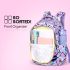 American Tourister Starlet, 25.5L Volume School Backpack with Front Organizer and Spacious Interiors for Girls & Women - Rainbow Hues