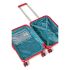 American Tourister Trolley Bag For Travel|Krossplus 55 Cms Polycarbonate Hardsided Small Cabin Luggage Bag|Speed_Wheel 8 Wheel Suitcase For Travel|Trolley Bag For Travelling, Red