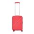 American Tourister Trolley Bag For Travel|Krossplus 55 Cms Polycarbonate Hardsided Small Cabin Luggage Bag|Speed_Wheel 8 Wheel Suitcase For Travel|Trolley Bag For Travelling, Red