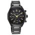 Titan Regalia Quartz Multifunction Black Dial Stainless Steel Strap Watch for Men-NS1829NM02/NT1829NM02