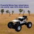 Cable World® Remote Control Rock Crawler, 5 Function High Speed 1:18 Rc Car Toys for Boys 2Wd Off Road Vehicle Toy Cars for Kids Monster Truck Rock Climbing Car Toy for Kids,(Black)