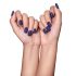 RENEE Stick On Nails - MTN 02-24 Reusable Artificial Fake Nail Set- Lightweight & Long Lasting- Easy To Use- Quick Fix For Festivals & Special Occasions
