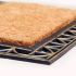 Onlymat Coir Doormat, Natural Rubber Moulded Rug with Anti-Slip and Anti-Fade Properties for Indoor and Outdoor (60 x 40 cm)