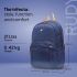 American Tourister RUDY Small Size Polyester Causal Backpack with Security Zip- Black
