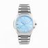 SAATCHI SUPER SLIM Aquamarine Gem watch