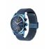 Titan Men's Sartorial Neo Splash: Blue Dial Multifunction Watch with Mesh Strap-NS1805QM02