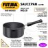 Hawkins Futura 2 Litre Saucepan, Hard Anodised Sauce Pan, Induction Saucepan, Small Sauce Pan, Black (IAS20)