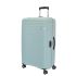 American Tourister Liftoff 79 Cms Large Check-in Polypropylene Hard Sided Double Spinner 4 Wheel Luggage/Trolley Bag/Suitcase (Seafoam Blue)