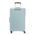 American Tourister Liftoff 79 Cms Large Check-in Polypropylene Hard Sided Double Spinner 4 Wheel Luggage/Trolley Bag/Suitcase (Seafoam Blue)