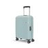 American Tourister Liftoff 55 Cms Small Cabin Polypropylene Hard Sided Double Spinner Wheel Luggage/Trolley Bag/Speed_Wheel 4 Wheel Suitcase (Seafoam Blue)