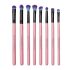 Swiss Beauty Pro Eye Brush Set With Ultra-Soft Bristles, 8 Brush Set For Eye Makeup, 8 Pcs