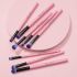 Swiss Beauty Pro Eye Brush Set With Ultra-Soft Bristles, 8 Brush Set For Eye Makeup, 8 Pcs