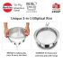 Hawkins Kitchen Gift Pack 2023 (23SGP) 3 Pieces Set of 1.5 Litre, 2 Litre and 2.5 Litre Triply Stainless Steel Patila, Tope, Bhagona, Tapeli, Saucepans Silver