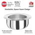 Hawkins Kitchen Gift Pack 2023 (23SGP) 3 Pieces Set of 1.5 Litre, 2 Litre and 2.5 Litre Triply Stainless Steel Patila, Tope, Bhagona, Tapeli, Saucepans Silver