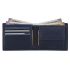 URBAN FOREST Sherlock Blue Leather Wallet, Keyring & Pen Combo Gift Set for Men