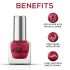 RENEE Metallicious Nail Paint- Christmas Red 10ml | Quick Drying, Metallic Finish, Long Lasting, Chip resisting Formula with High Shine & Full Coverage | Acetone & Paraben Free
