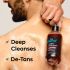 mCaffeine Coffee Body Wash with Berries | De-Tan & Deep Cleansing Shower Gel | Enriched with Vitamin C & in Energizing Fruity Berry Aroma | Suitable for All Skin Types | For Men & Women (200ml)