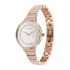 Titan Aura Quartz Analog Silver Dial Stainless Steel Strap Watch for Women-95245WM02/NT95245WM02