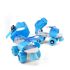 Cable World Boy Roller Skates For Kids Age Group 5-15 Years Adjustable Inline Skating Shoes, Blue