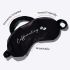 mcaffeine Caffeinating Sleeping Eye Mask, Breathable, Lightweight & Ultra-Comfortable, Gender Neutral & Travel Friendly, Made Of Pure Mulberry Silk