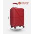 American Tourister Upland Spinner 55 Cms Polypropylene Hardsided Small Cabin Luggage|Speed_Wheel 8 Wheel Suitcase|Trolley Bag, Formula Red