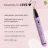 Plum Eye-Swear-By Pencil Eyeliner Pen | Flexible Felt-Tip | Smudge-Proof | 100% Vegan & Cruelty Free | 01 Black, Semi Matte Finish