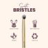 MARS Artist's Arsenal Professional Small Blending Eyeshadow Makeup Brush | Feather Soft Touch | Precise Synthetic Bristle | Perfect for Eyeshadow | Luxe Packaging Makeup Brush (Golden)