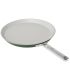 Ember Cookware Arcilla Ceramic Non Stick Dosa Tawa 28cm | Stainless Steel Handle | 1x Spatula | Induction Safe | Non Toxic Tawa | PFAS & PTFE Free | Capri Series | Green