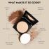 SUGAR Cosmetics Dream Cover Matte Compact Powder With SPF 15 & Vitamin E | Pressed Setting Powder | Blurs Pores - 10 Latte (light)