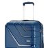 American Tourister Upland Polypropylene 79 cms Large Marine Blue Hardsided Spinner Carry-on Luggage (FR6 (0) 01 003)