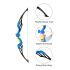 Cable World Sports Super Archery Bow and Arrow Set with Dart Target Board, Colourful with 3 Suction Cup Tip Arrows