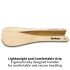 Hawkins Set of 5 Cooking Cedar Wood Spatulas, Ladles, Turners, Flippers, Scrappers, Servers for Nonstick Cookware (SPTL5)