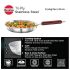 Hawkins 20 cm Frying Pan, Triply Stainless Steel Fry Pan, Induction Frying Pan, Small Frying Pan, Silver (SSF20)