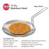 Hawkins Tri-Ply Stainless Steel Induction Compatible Tava, 26 cm, 3.5 mm & Stainless Steel Induction Compatible TPan with Glass Lid, 1 Litre, 0.9 mm