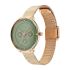 Titan Neo Quartz Multifunction Green Dial Stainless Steel Strap Watch for Women-NS2651WM05