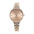 Titan Aura Quartz Analog Rose Gold Dial Stainless Steel Strap Watch for Women-95245WM01/NT95245WM01