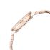 Titan Aura Quartz Analog Rose Gold Dial Stainless Steel Strap Watch for Women-95245WM01/NT95245WM01