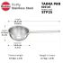 Hawkins 2.5 Cup Tadka Pan, 600ml Triply Stainless Steel Pan, Silver (STP25)