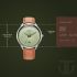 Titan Timeless Treasure Green Dial Analog Leather Strap Watch for Men