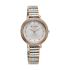 Titan Aura Quartz Analog Silver Dial Stainless Steel Strap Watch for Women-95244KM01/NT95244KM01