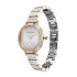 Titan Aura Quartz Analog Silver Dial Stainless Steel Strap Watch for Women-95244KM01/NT95244KM01