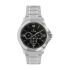 Titan Quartz Multifunction Black Dial Stainless Steel Strap Watch for Men-NS1698SM01/NT1698SM01