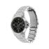 Titan Quartz Multifunction Black Dial Stainless Steel Strap Watch for Men-NS1698SM01/NT1698SM01