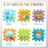 Cable World® 6-in-1 Activity Cube Learning Activity Play Cube Intelligence Learning Educational Activity Cube Game Multi Purpose Educational Toys for Kids