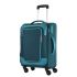 American Tourister Icor (Medium) 70Cms|Carry On Trolley Bag for Travel|Wet Pocket|Expandable|Polyester Luggage|Combination Lock|4 Spinner Wheel Suitcase for Men & Women (Teal)|Light Weight & Durable